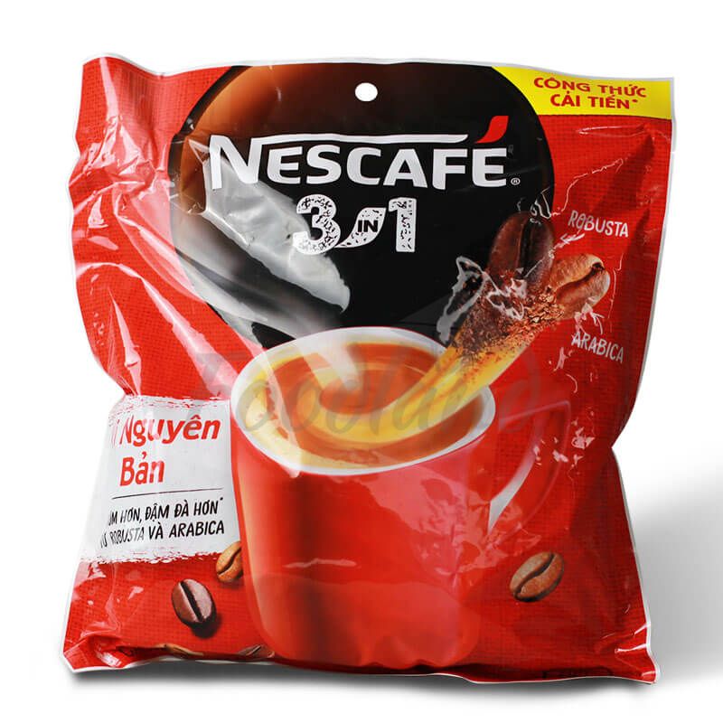 Nescafe 3 in 1 Instant Coffee - Original (Less Sugar)