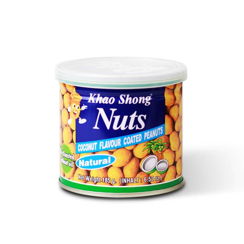 Coconut flavour coated Peanuts KHAO SHONG 185g