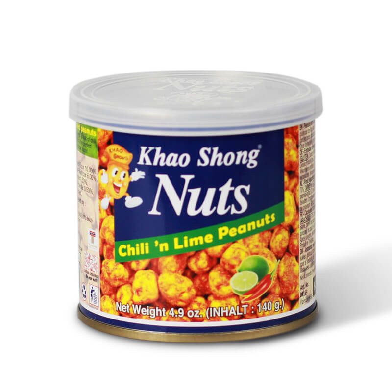 Chili and lime peanuts KHAO SHONG 140g