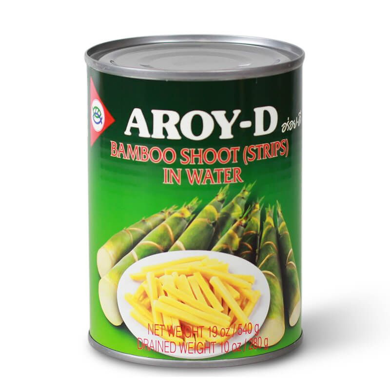 Bamboo shoots strips AROY-D 540 g/ 280 g