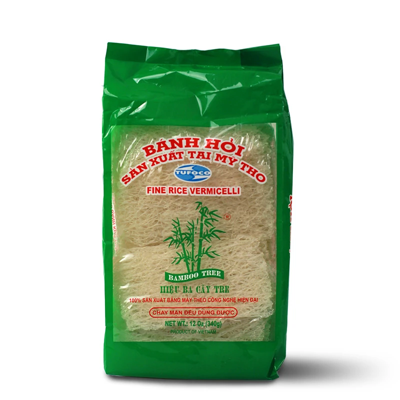 Fine Rice Vermicelli  Banh Hoi BAMBOO TREE 340g