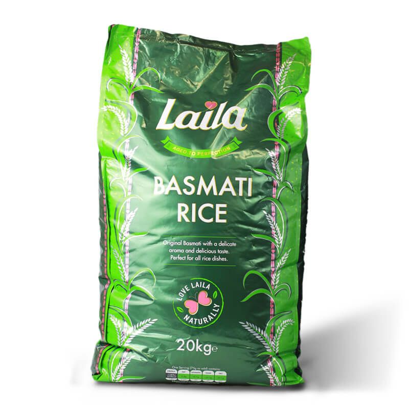 Basmati rice - LAILA 20 kg