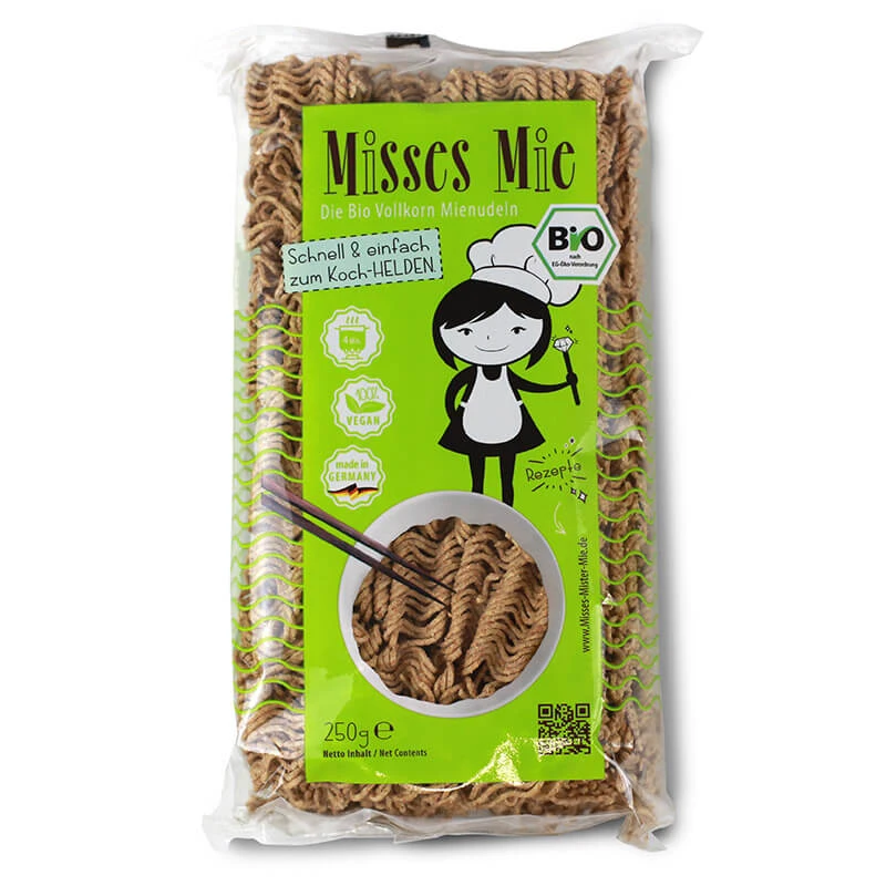Organic whole grain noodles MISSES MIE - 250g