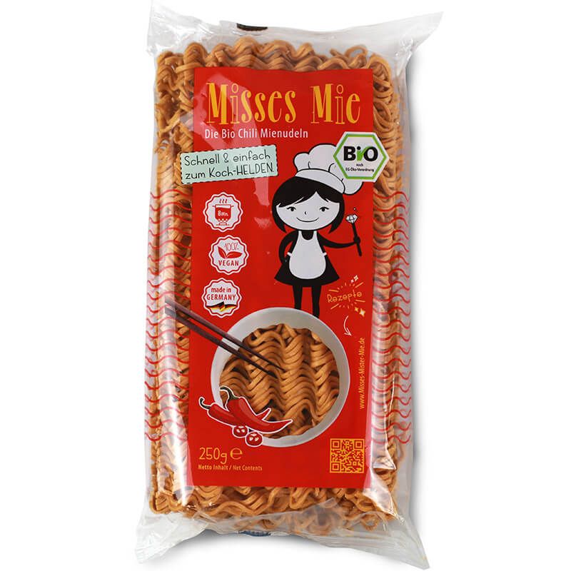 Organic noodles chilli MISSES MIE - 250g