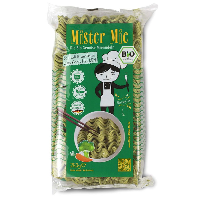 Organic vegetarian noodles MISTER MIE - 250g