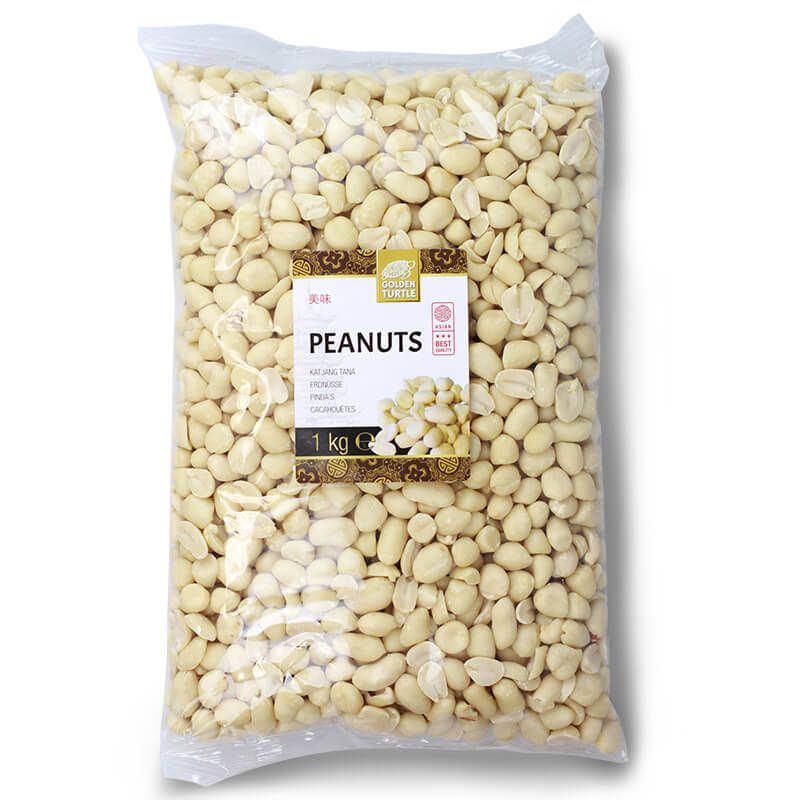 Fresh peanuts without skin GOLDEN TURTLE 1kg