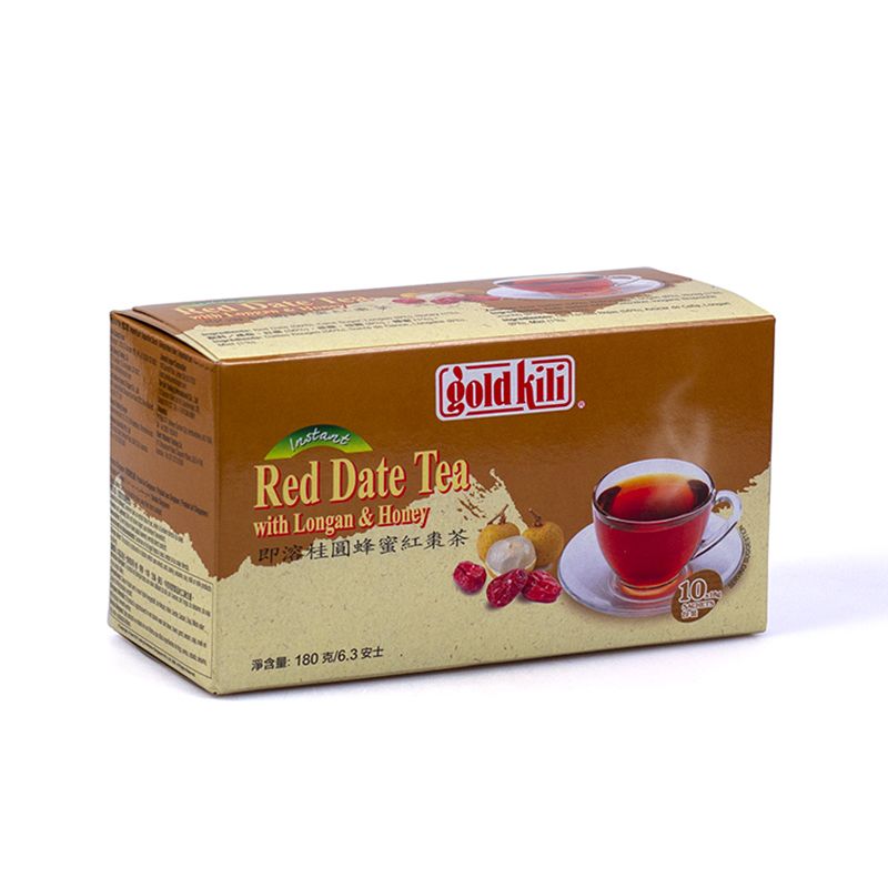 Red dates (Jujube) tea with honey and longan GOLD KILI 10x18g