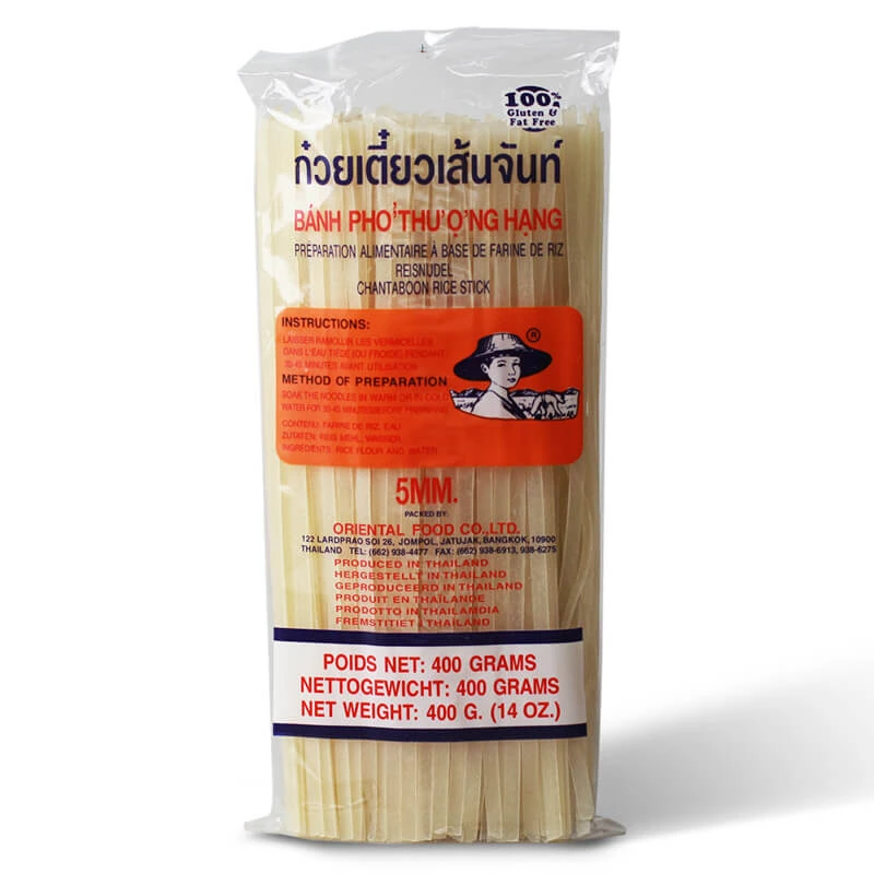 Chantaboon rice stick 5 mm FARMER 400 g