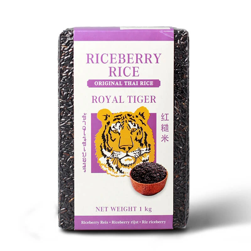 Black rice Riceberry Royal Tiger 1kg