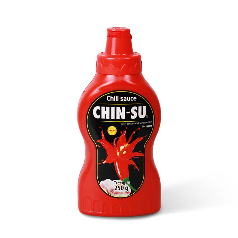 Chili sauce with garlic for export CHIN-SU 250g