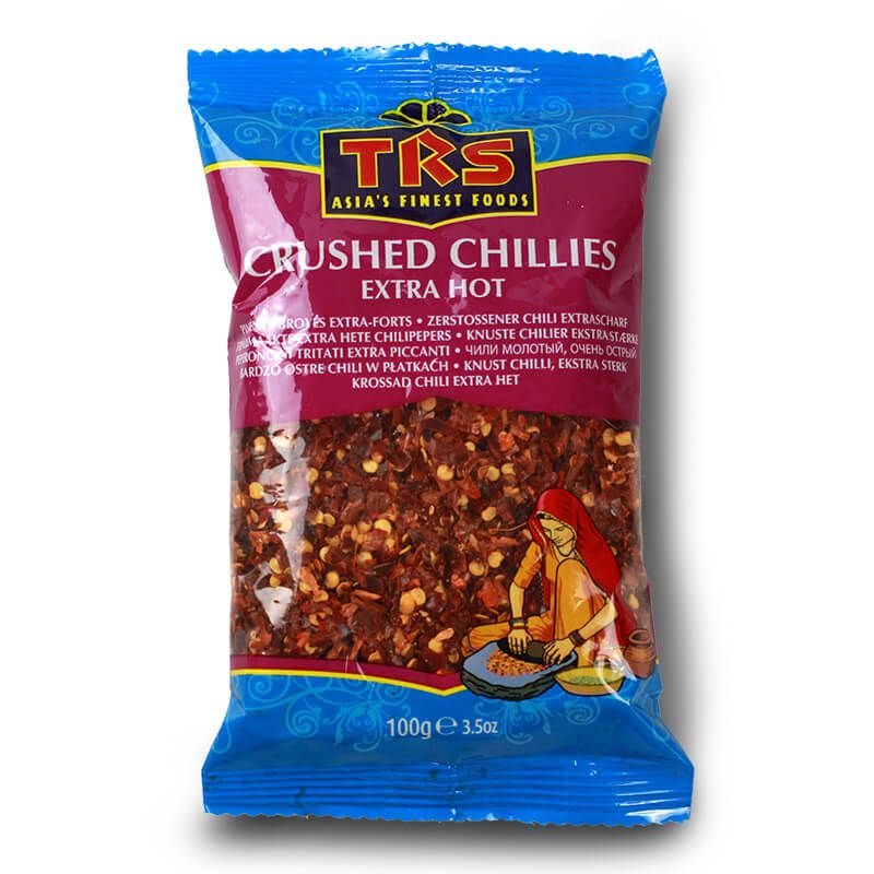 Crushed chillies extra hot TRS 100g