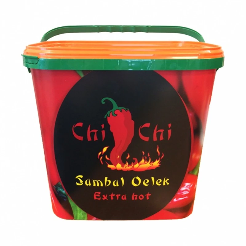 Chili paste Sambal Oelek Extra hot-CHI CHI  10kg