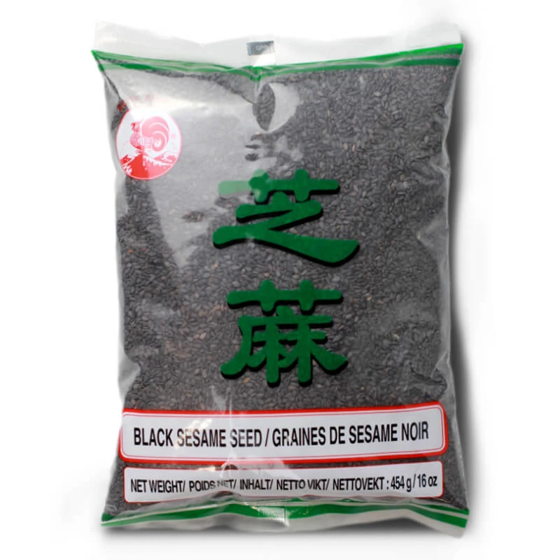 Black sesame seeds COCK BRAND 454g
