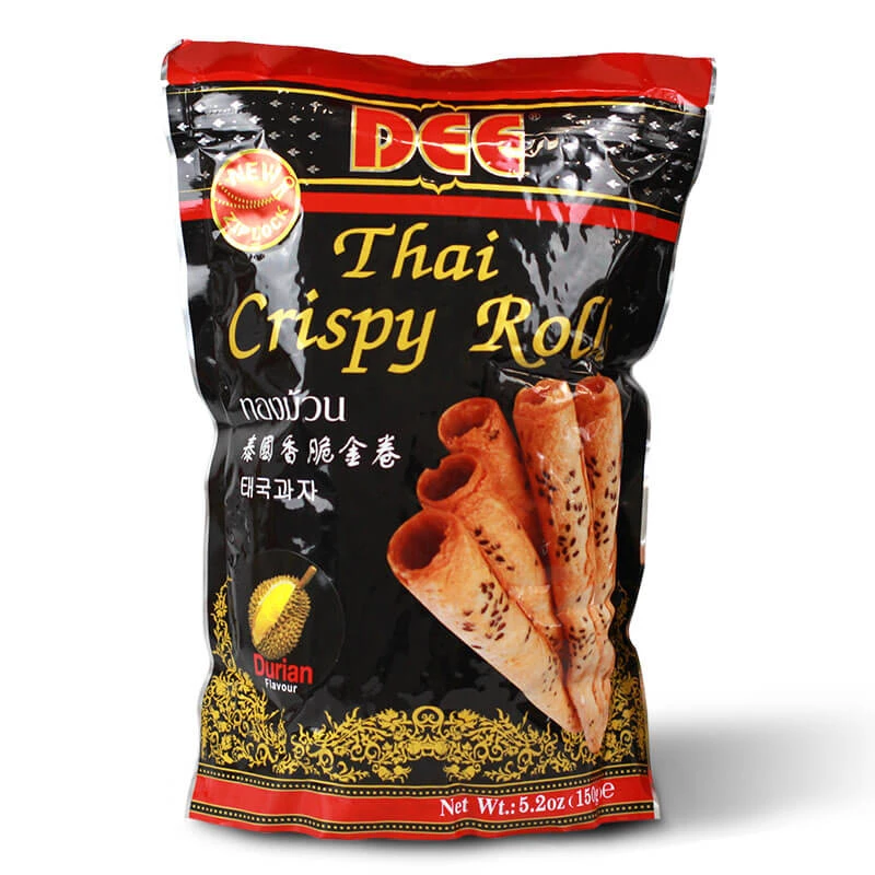 Thai crispy rolls - durian flavour DEE 150g