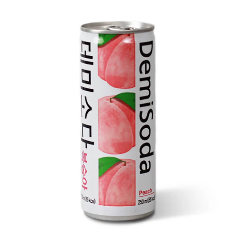 Demisoda Korean drink peach 250 ml