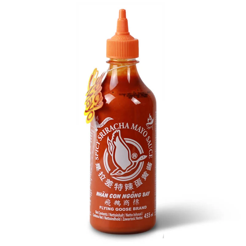 Spicy Sriracha Mayo Sauce FLYING GOOSE 455 ml