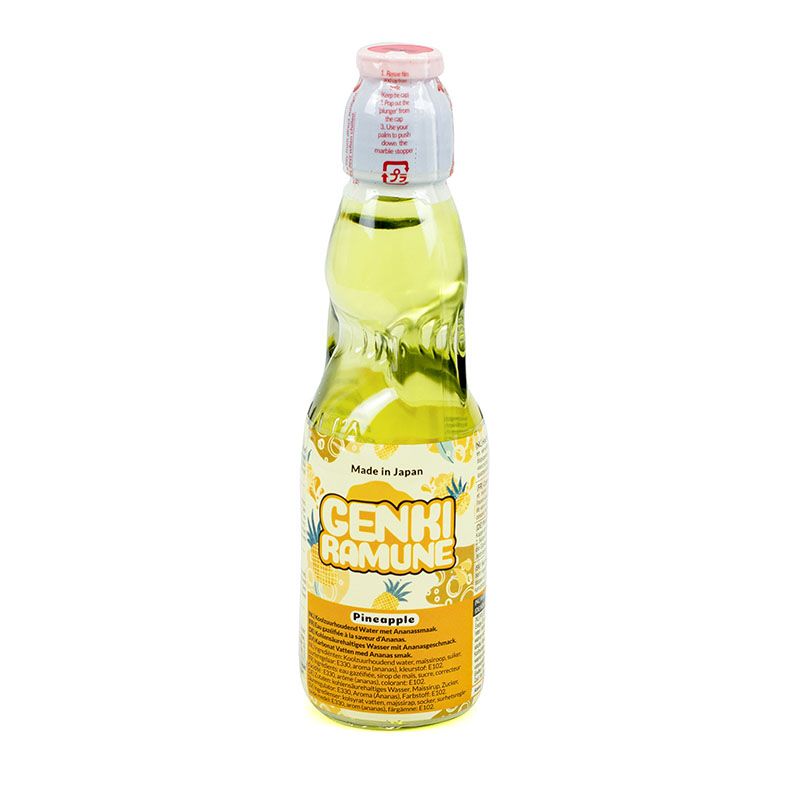 GENKI RAMUNE Pineapple Drink 200ml