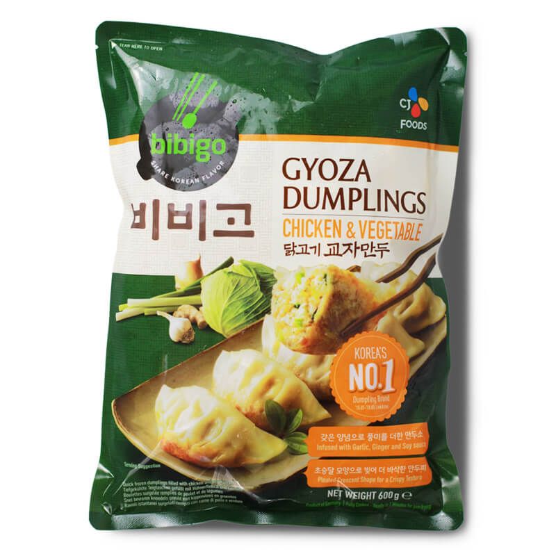 Gyoza Dumplings Chicken & Vegetable CJ BIBIGO 600g