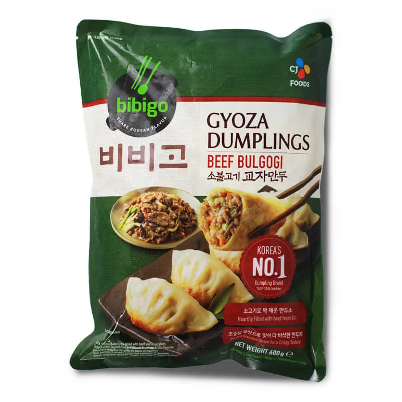 Gyoza dumplings Beef Bulgogi CJ BIBIGO 600g