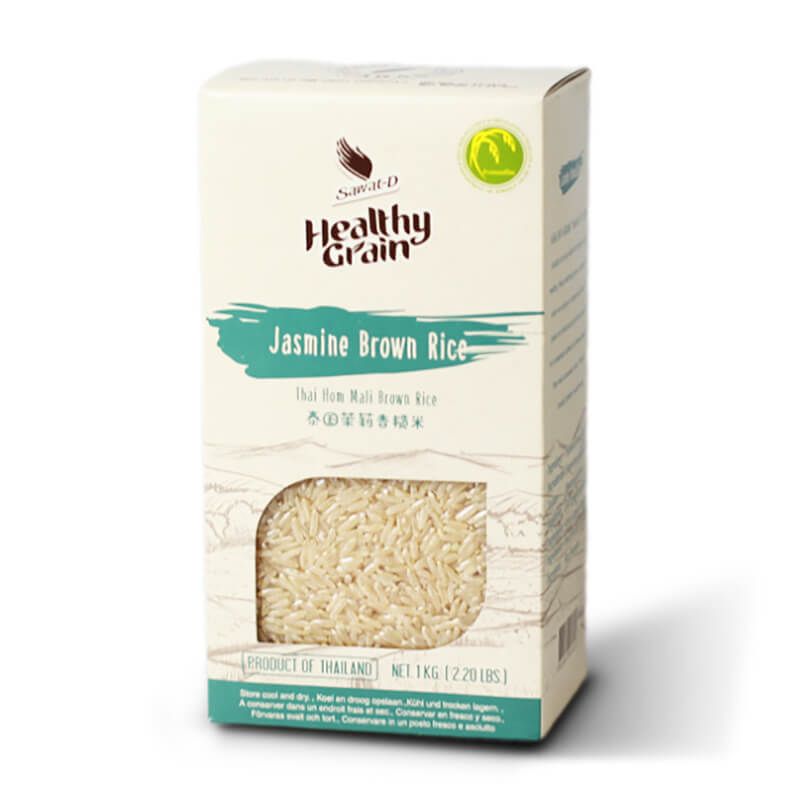 Jasmine Brown Rice Healthy Grain SAWAT-D 1kg
