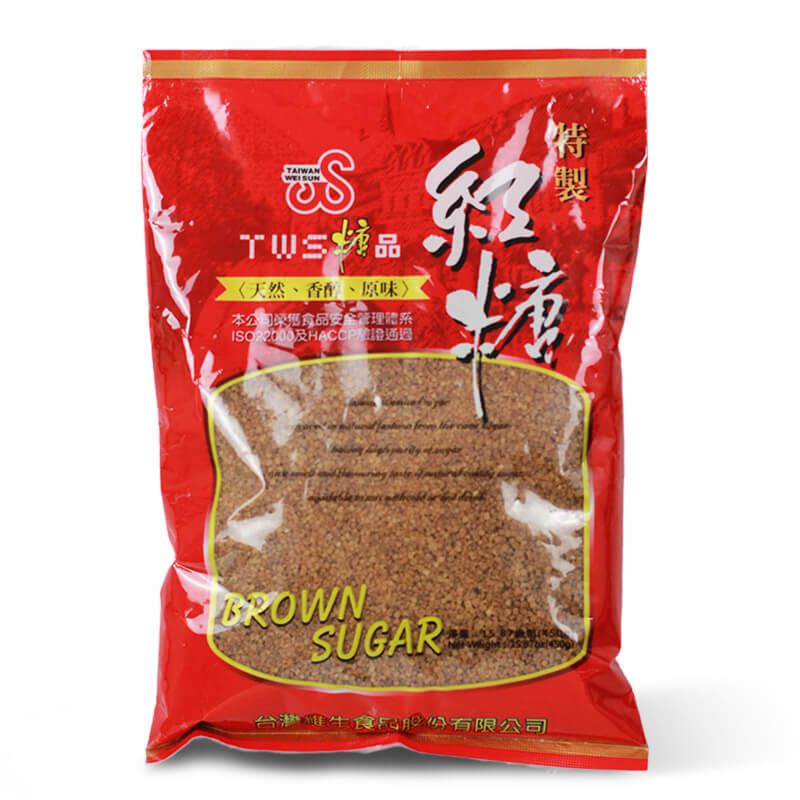 Brown sugar Taiwan Weisun 450 g