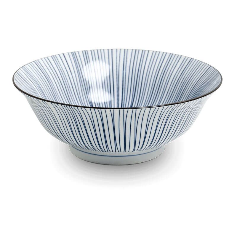 Japanese Bowl Oriental Stripe Ø21 cm | H8 cm 6030661