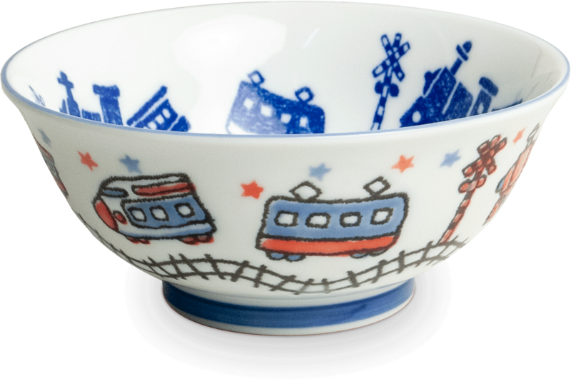 Ressha Japanese bowl 16cm H7cm 6040152