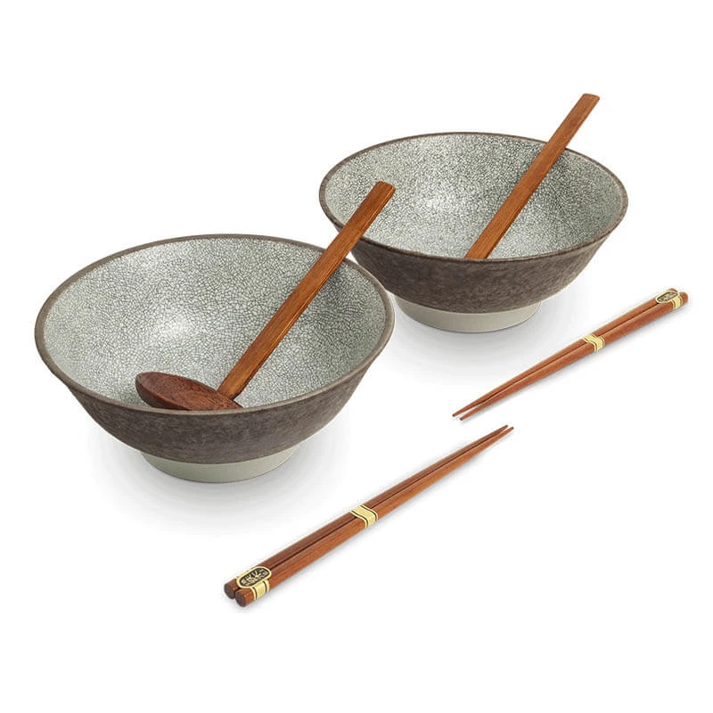 Japanese Ramen bowl set 2 pcs Koishi Ø22 cm | H9 cm 6050827