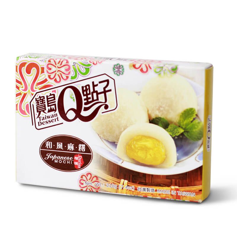 Japanese Mochi cake with durian Q Brand 210 g