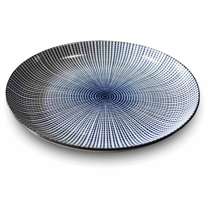 Japanese Plate Sendan Tokusa Ø18 cm | H2,5 cm 6038106