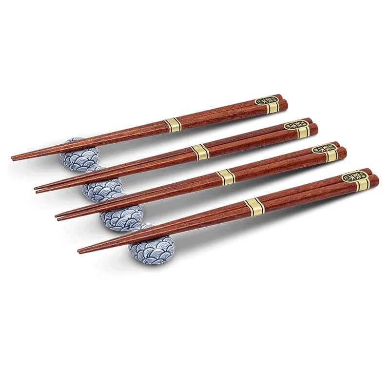 Chopsticks - Set of 4 pairs | 22,5 cm Seigaiha 6006220