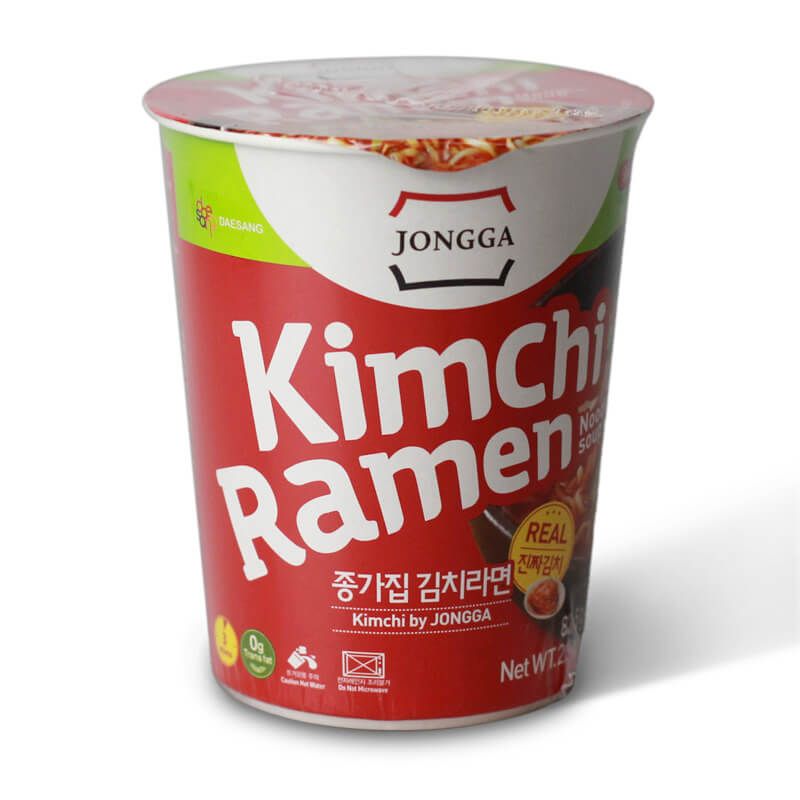 Kimchi ramen Cup Instant noodles JONGGA 82.5g