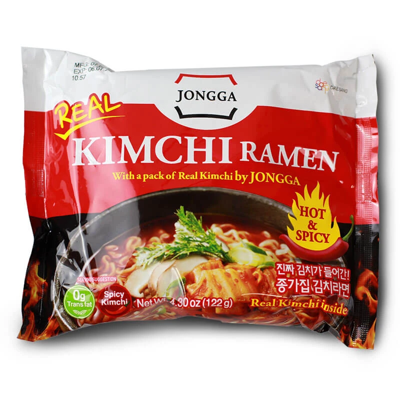Kimchi ramen instant noodle JONGGA 122 g