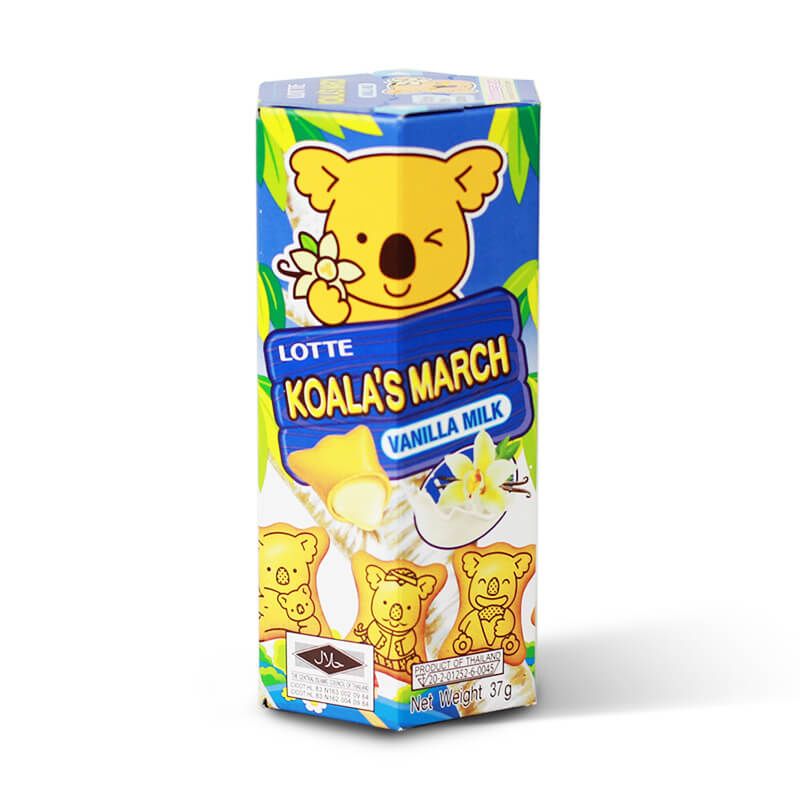 Koala March vanilla milk biscuits LOTTE 37g