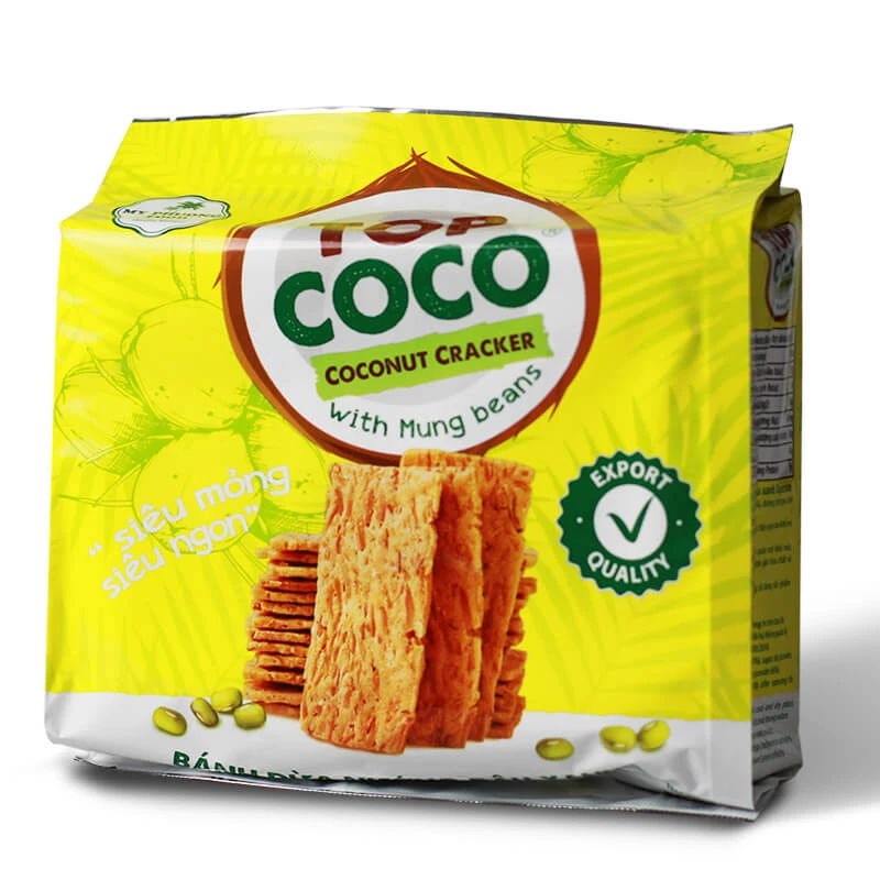 Coconut crackers with mung beans TOP COCO 150g