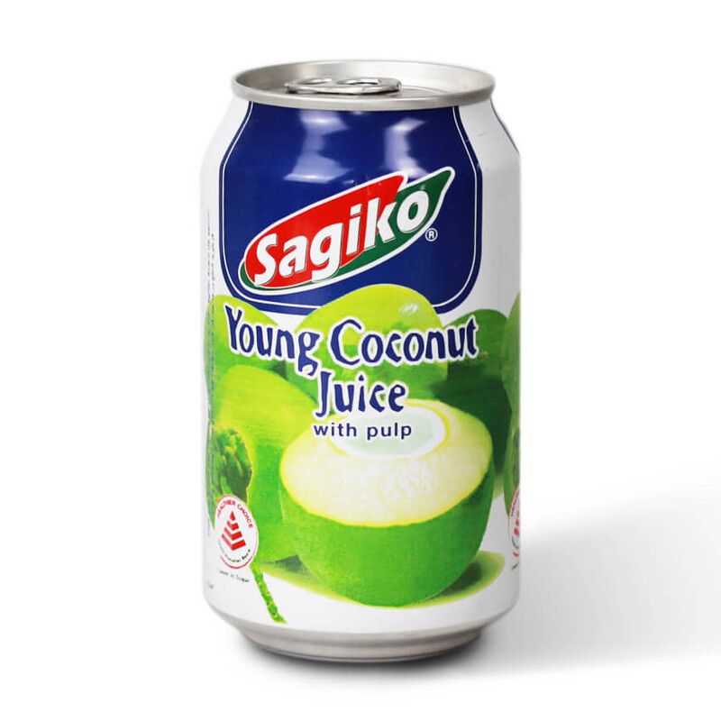 Young coconut juice with pulp SAGIKO 320ml