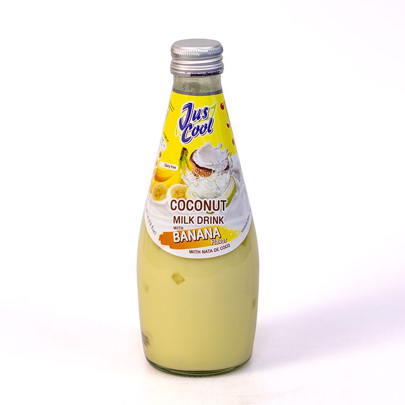 Coconut milk with nata de coco - Banana flavour JC 290ml