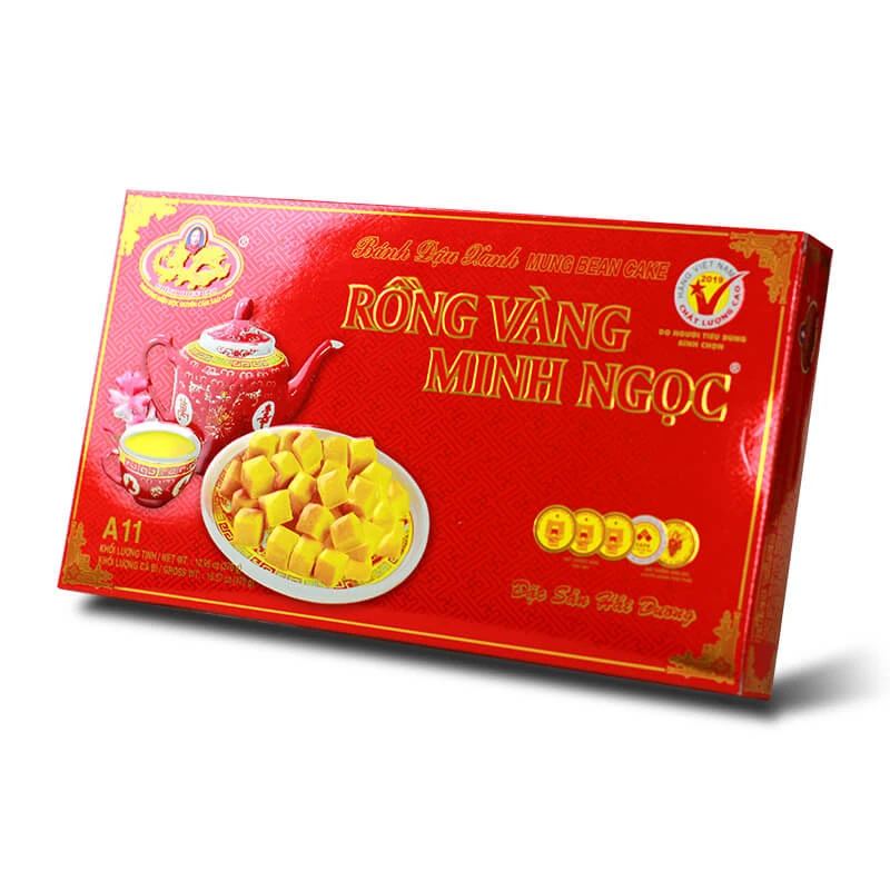 Mung bean cake RONG VANG MINH NGOC 370g
