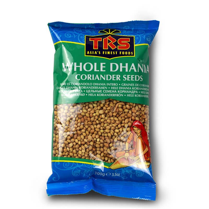 Whole Dhania Coriander Seeds  TRS 100 g
