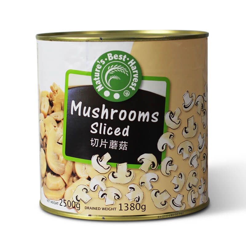 Sliced mushrooms - Natures Best Harvest 2500 g