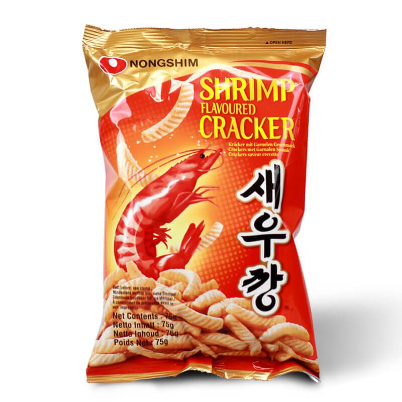 Shrimp flavoured chips NONGSHIM 75g