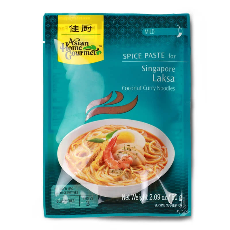 Laksa coconut curry paste ASIAN HOME GOURMET - 60 g