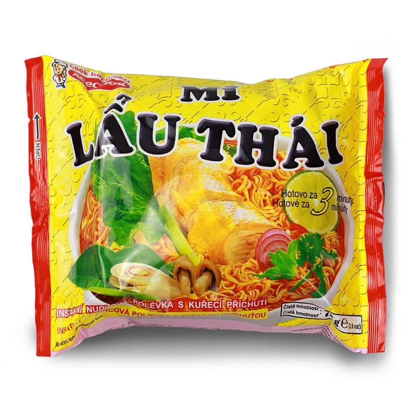 Lau Thai Instant noodle soup chicken flavor 80 g