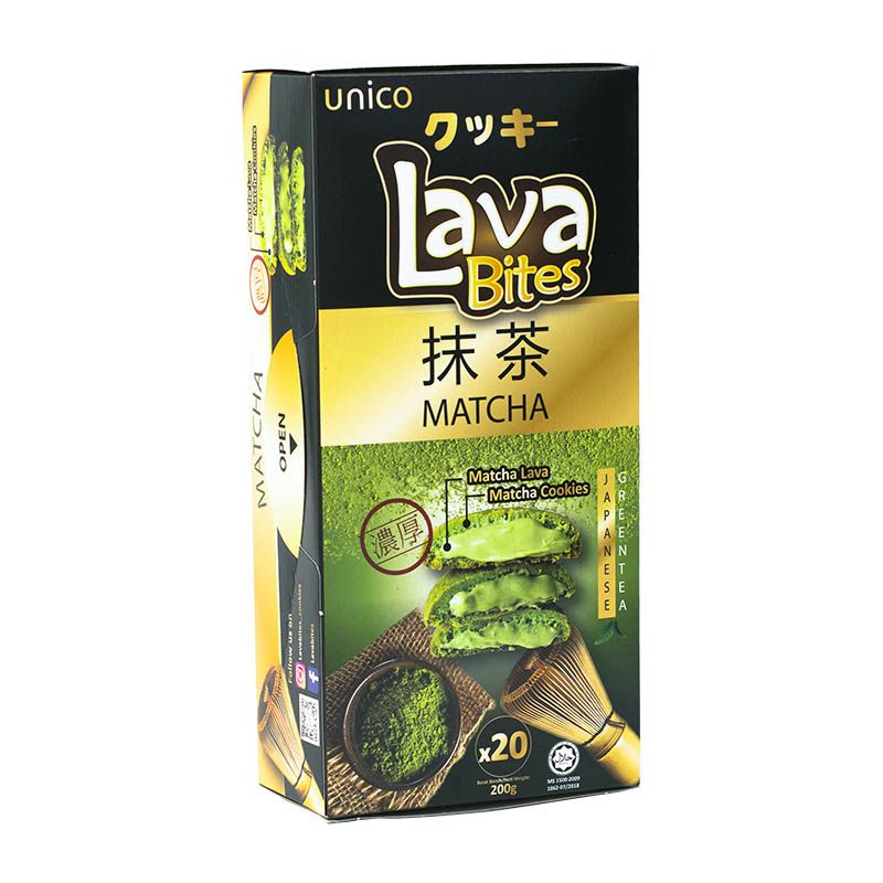 Lava Bites - Matcha UNICO, 200g
