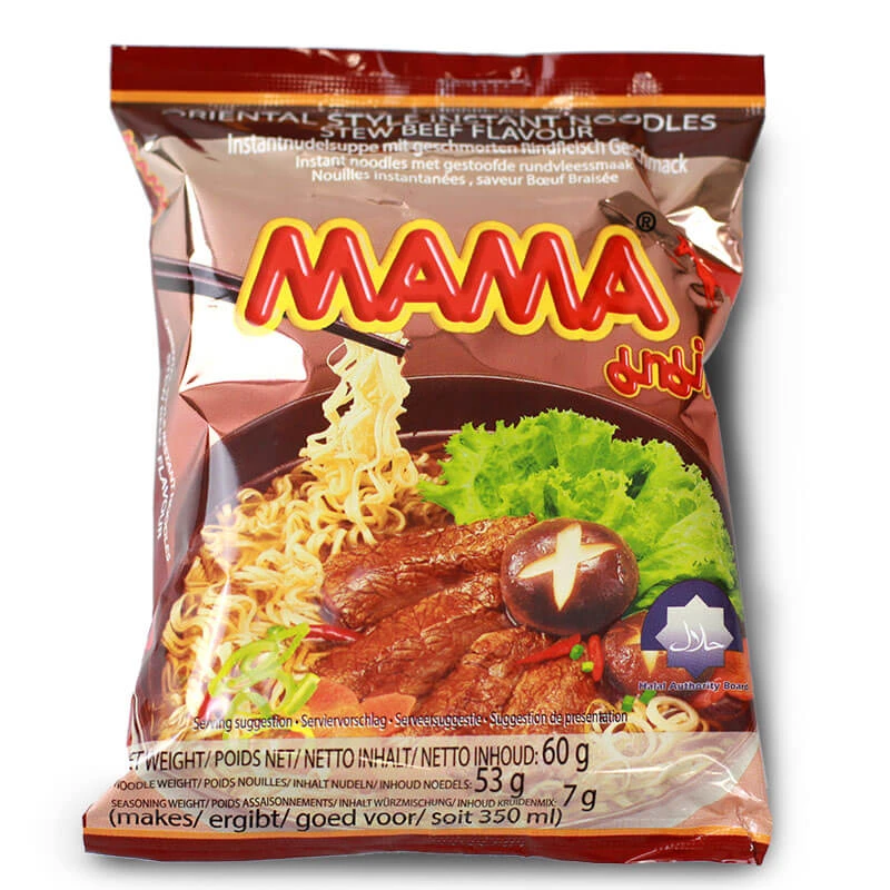 MAMA instant noodle beef soup 60g