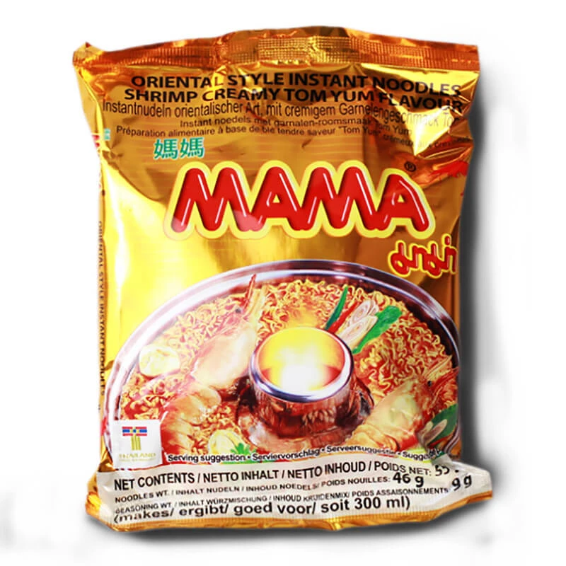 MAMA Instant noodles Tom Yum Shrimps cream soup 55 g