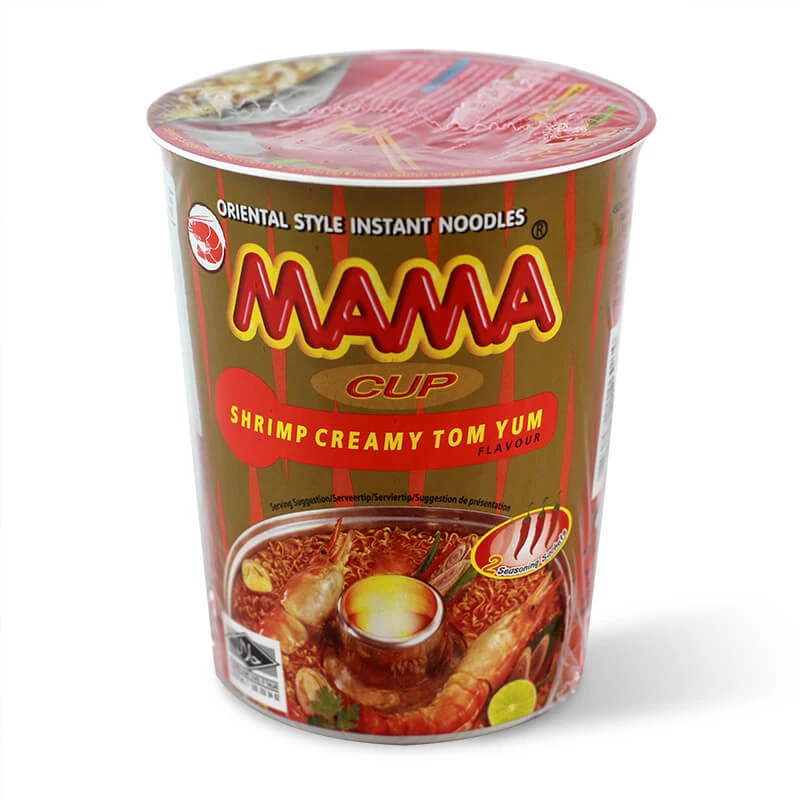 MAMA Tom Yum Creamy shrimp soup in a cup - 70g