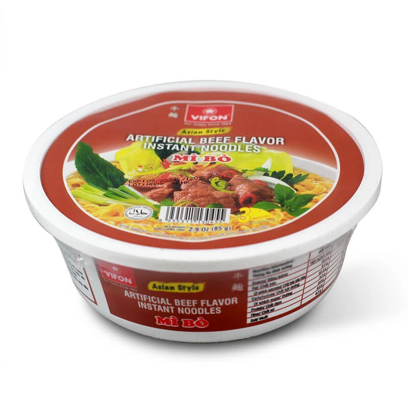 MI BO bowl beef instant soup VIFON - 85g