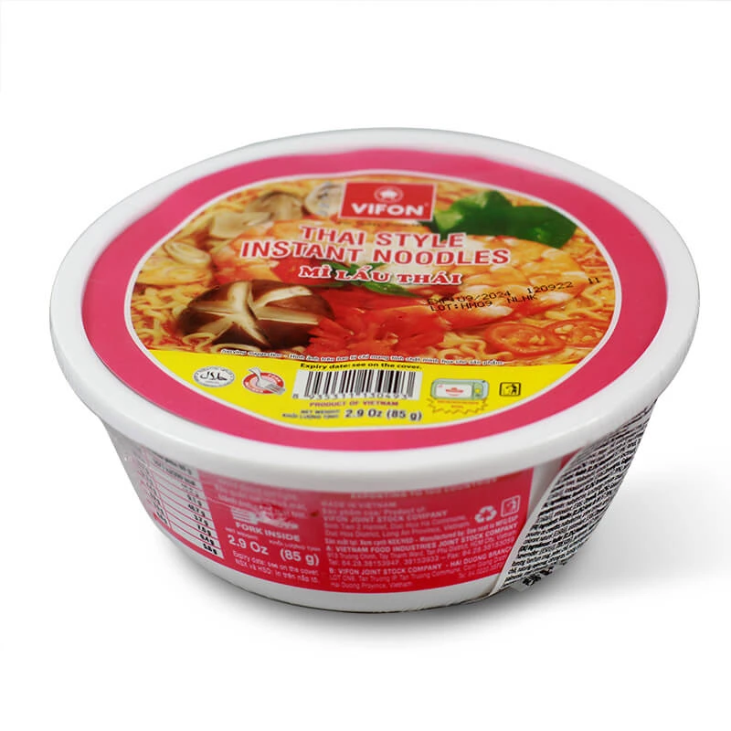MI LAU THAI bowl Instant noodle Thai Hotpot VIFON - 85g