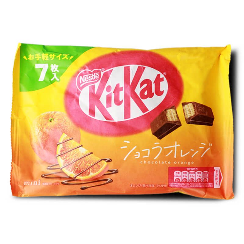 Mini wafers chocolate orange KITKAT 81,2g